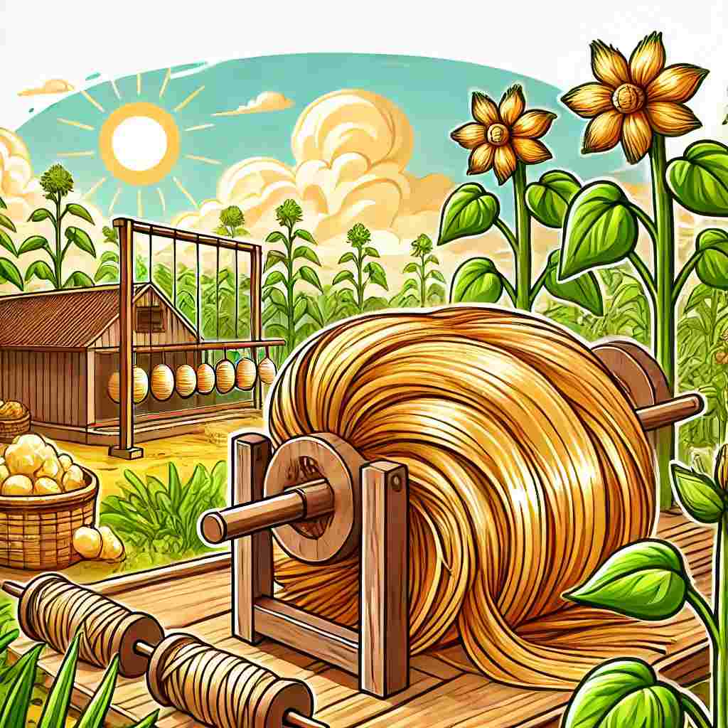 Lavorazione naturale della Juta